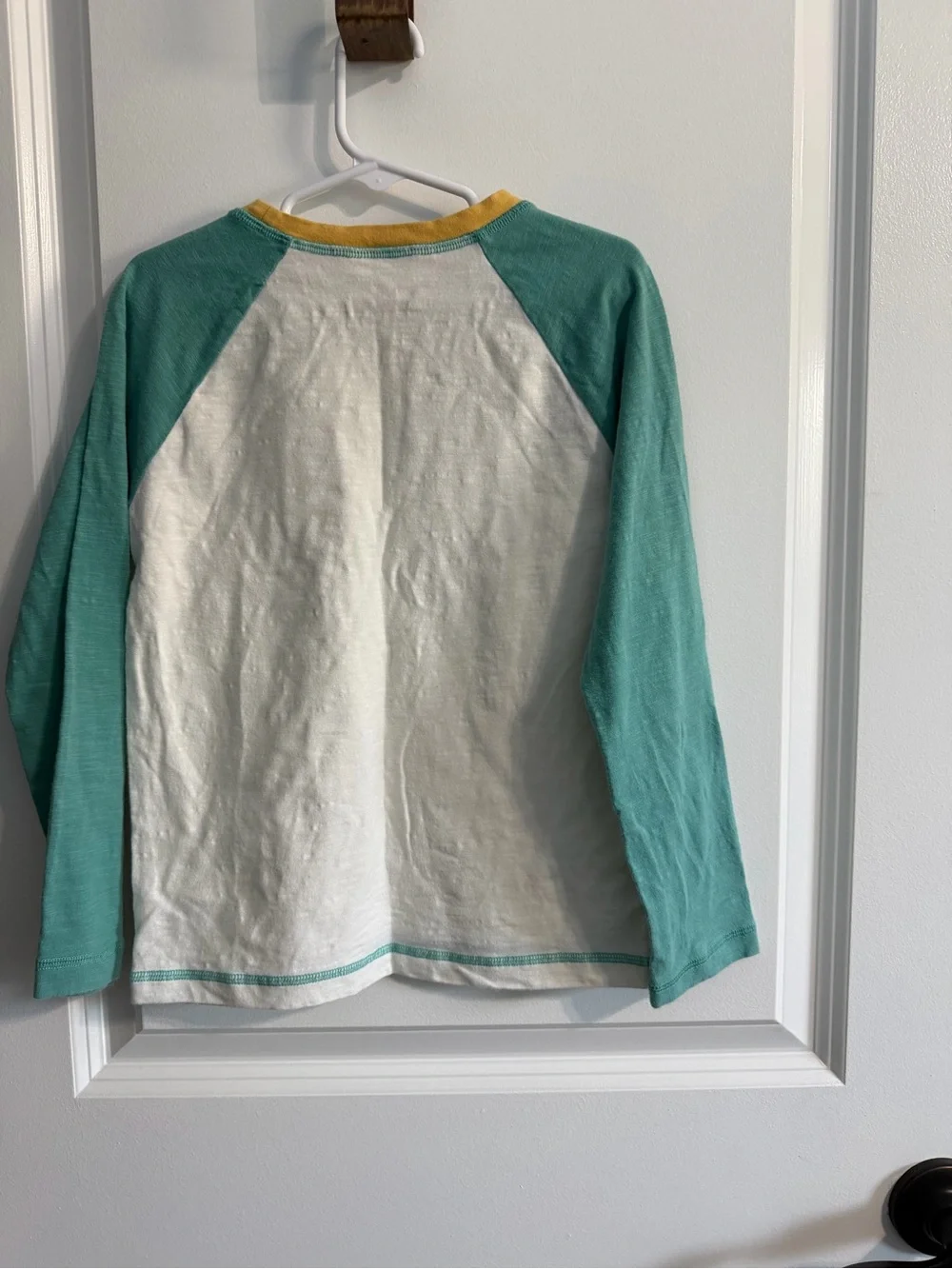 Matilda Jane Dream Big Raglan Tee - Green/White